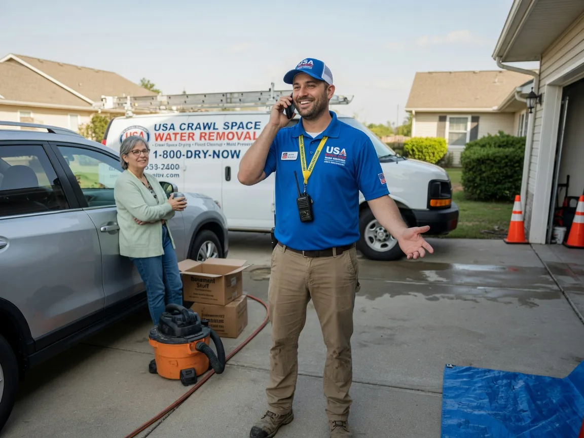 Crawl Space Water Removal Lansing, NC FAQs